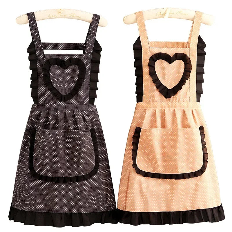Western Style Canvas Apron for Women Anti Fouling Wear Resistant by S And B Enterprise