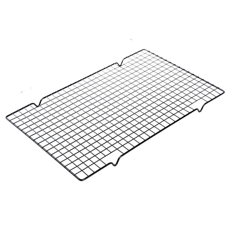 Stainless steel wire grid baking rack for oven cooling and baking