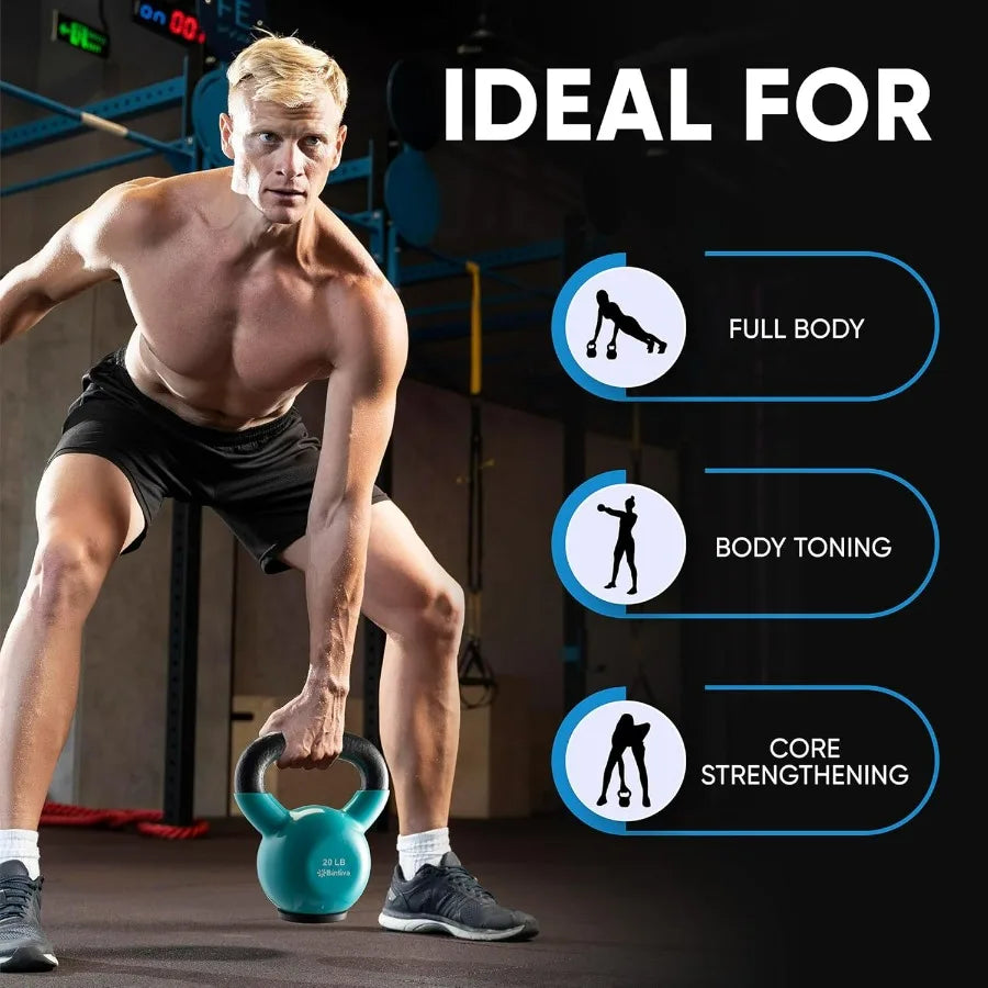 LISM Professional Kettlebell Sets For Strength Training