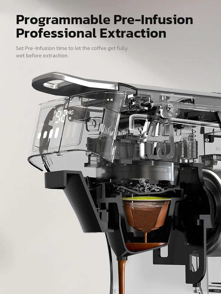 HiBREW 6in1 Capsule Coffee Machine H1B Nespresso Dolce Gusto Compatible