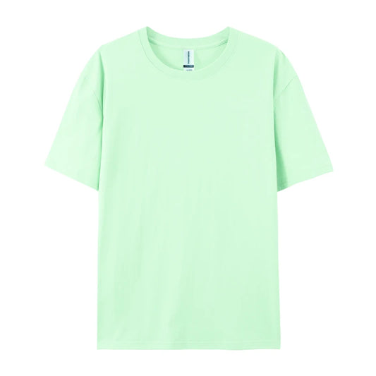 UDDIYANACN 100 Percent Cotton T Shirt Logo Print Crewneck Tee