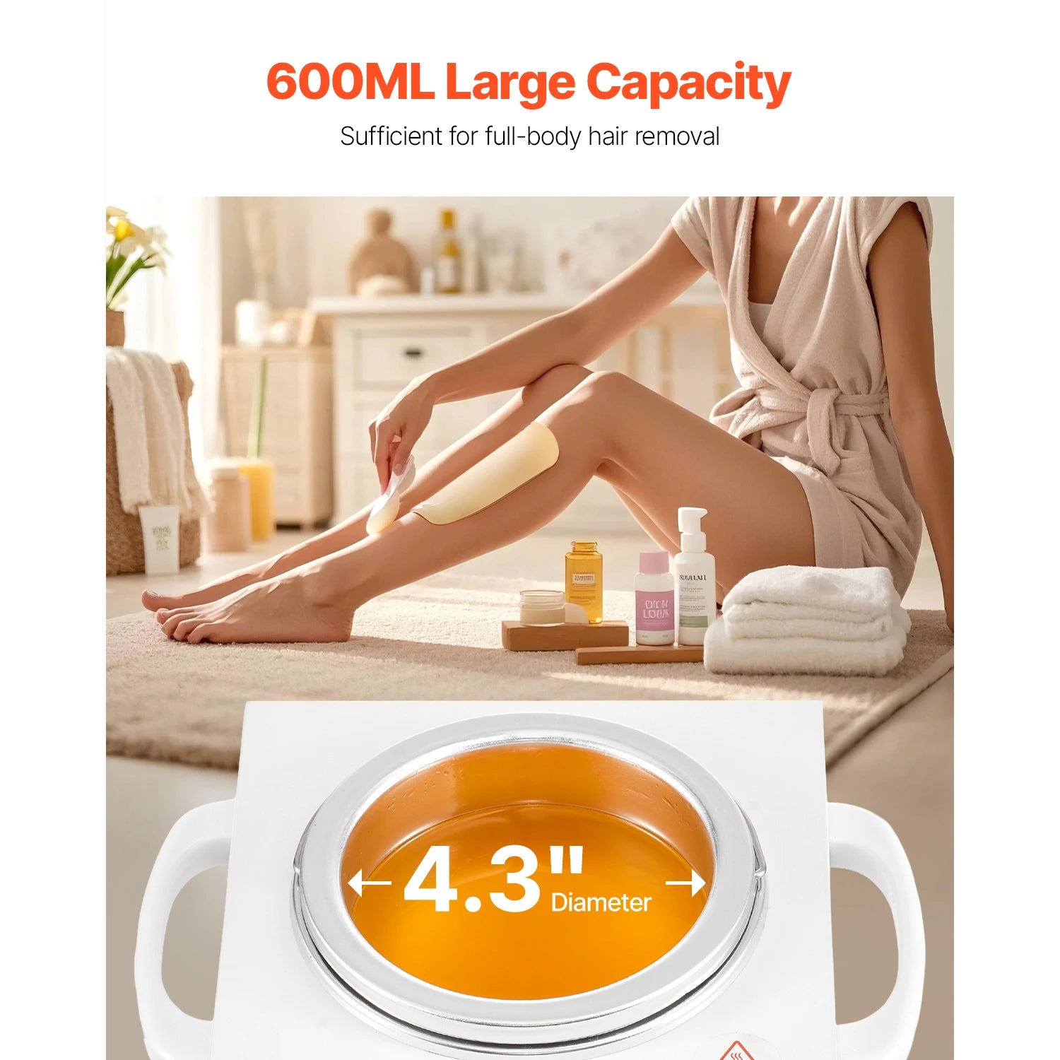 Wax Warmer Paraffin Heater Electric For Home Use Spa by S And B Enterprise