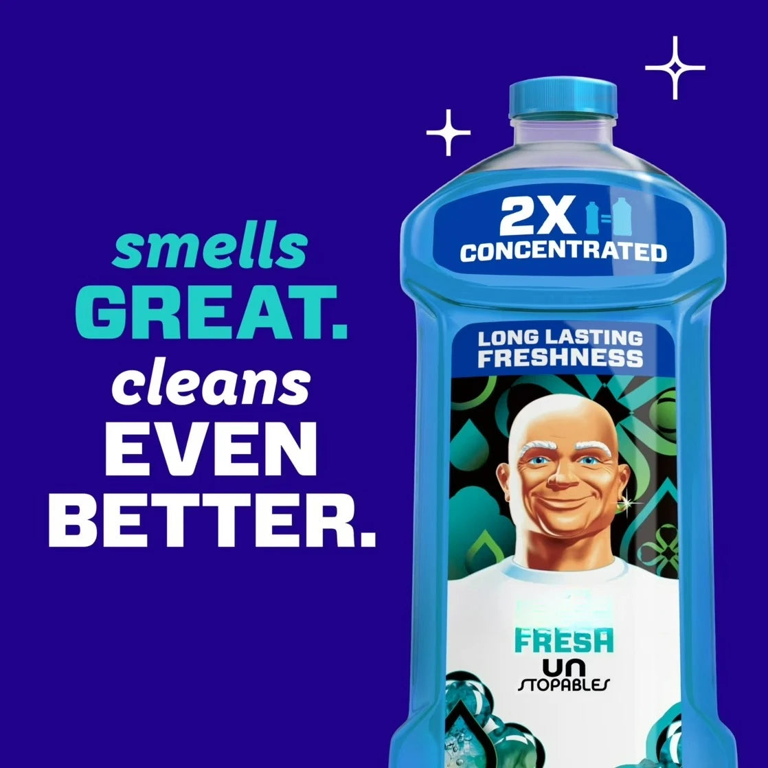 All Purpose Cleaner bottle, 2X concentrated multi-surface, fresh scent, 41 oz, S And B Enterprise