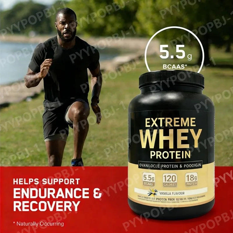 Charge Whey Protein Powder Vanilla For Muscle Growth And Recovery