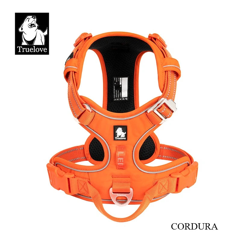 TRUELOVE No Pull Dog Harness Reflective Breathable Adjustable Training Vest by S And B Enterprise