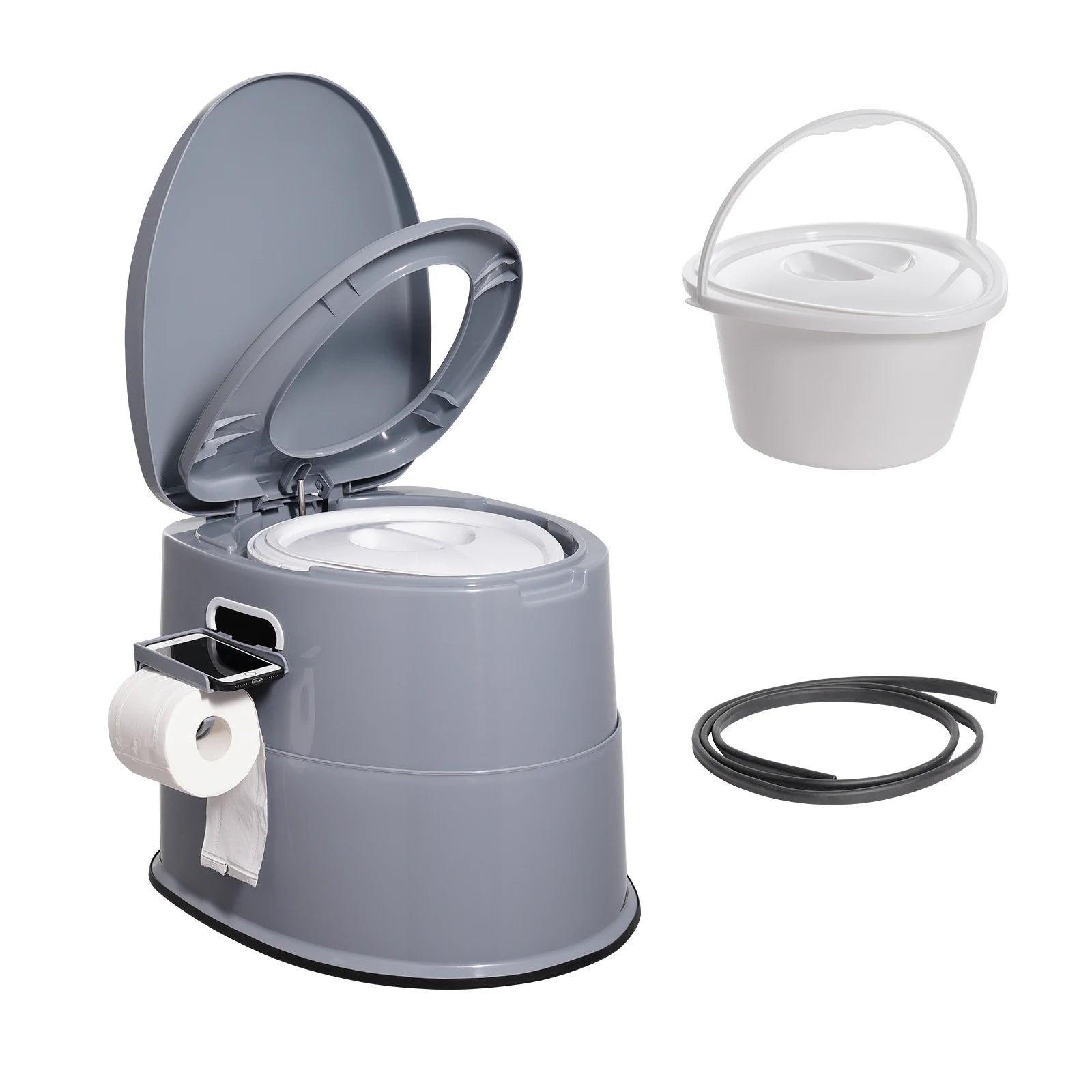 SucceBuy Portable Toilet for Camping Porta Potty with 1.3G Detachable Inner Bucket TravelToilet for OutdoorCamping LongRoad Trip by S And B Enterprise