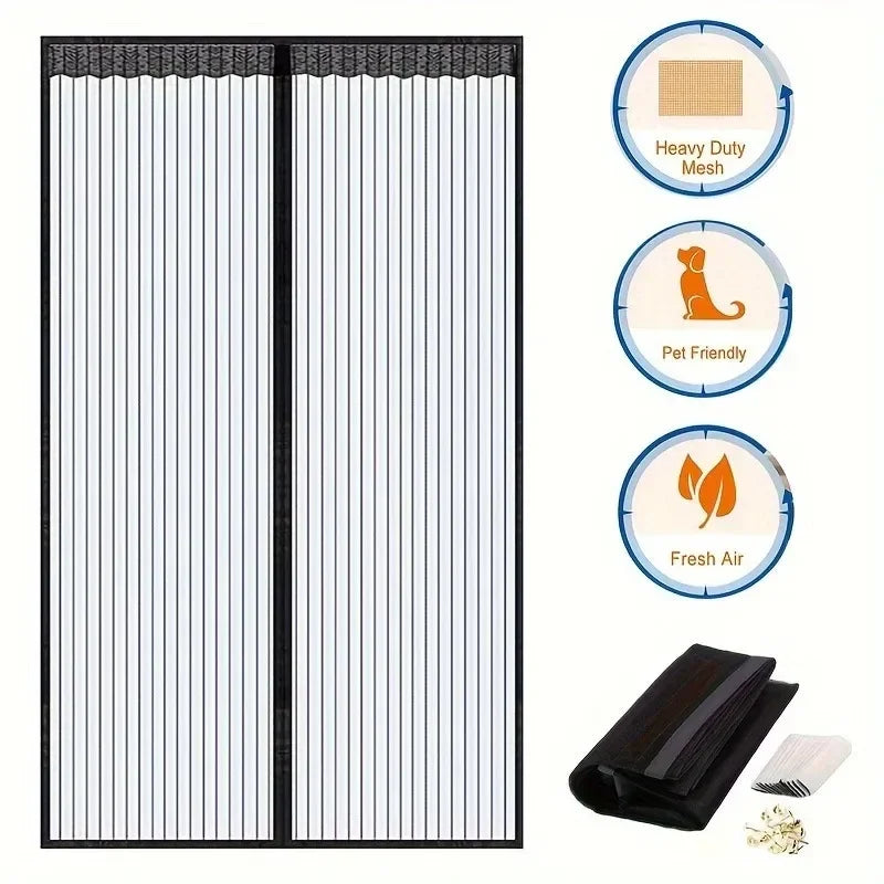 Anti Mosquito Curtain Mesh Net for Window and Door