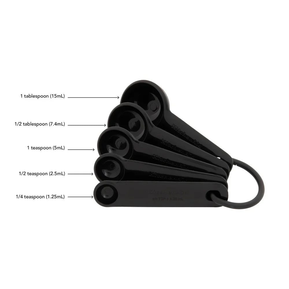 Measuring Cup and Spoon Set with Soft Grip Handles