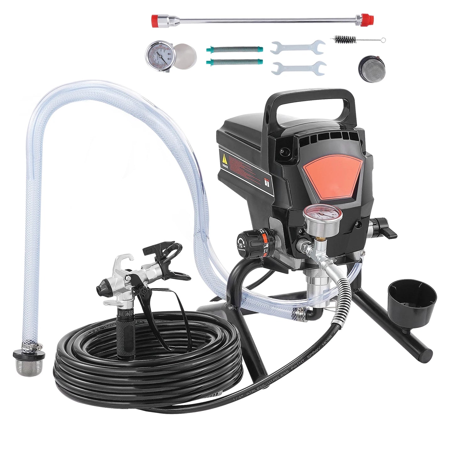 SucceBuy 750W/950W Airless Paint Sprayer, 3000 PSI Electric Handheld