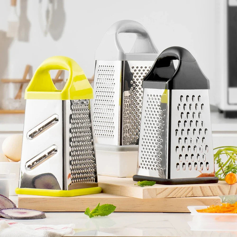 Multifunctional 4 Side Manual Vegetable Grater Chopper Stainless Steel by S And B Enterprise