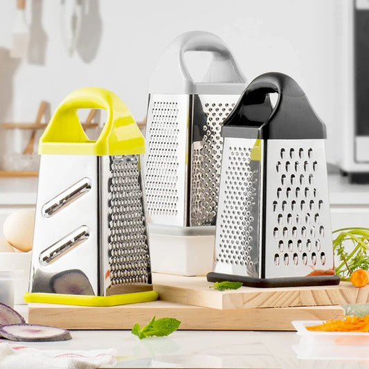 Multifunctional 4 Side Manual Vegetable Grater Chopper Stainless Steel by S And B Enterprise