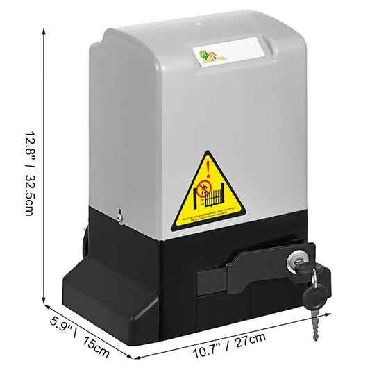 Electric Gate Opener 1300LBS With 2 Keys For Garage