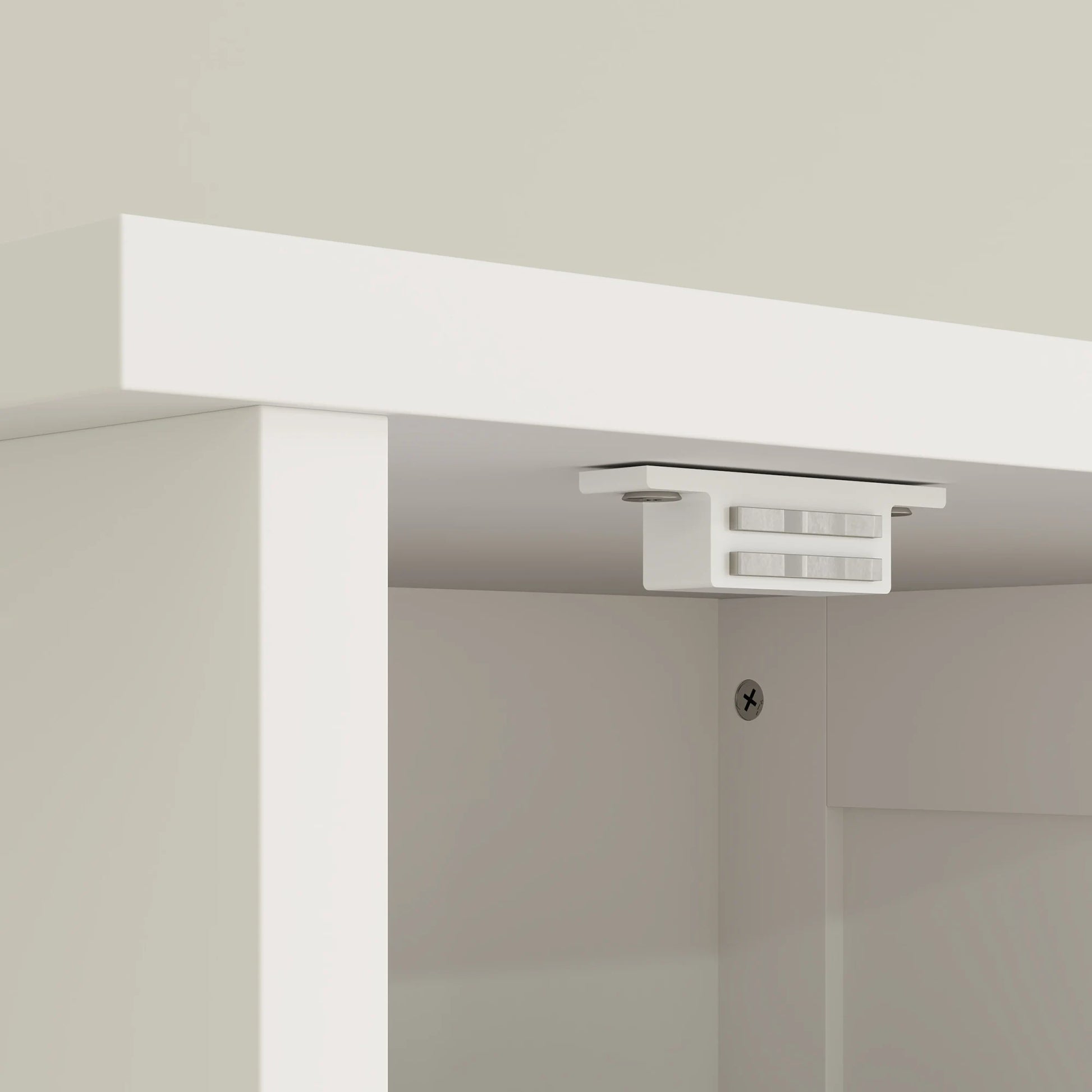 Homcom white tall bathroom storage cabinet with drawer; modern minimalist design
