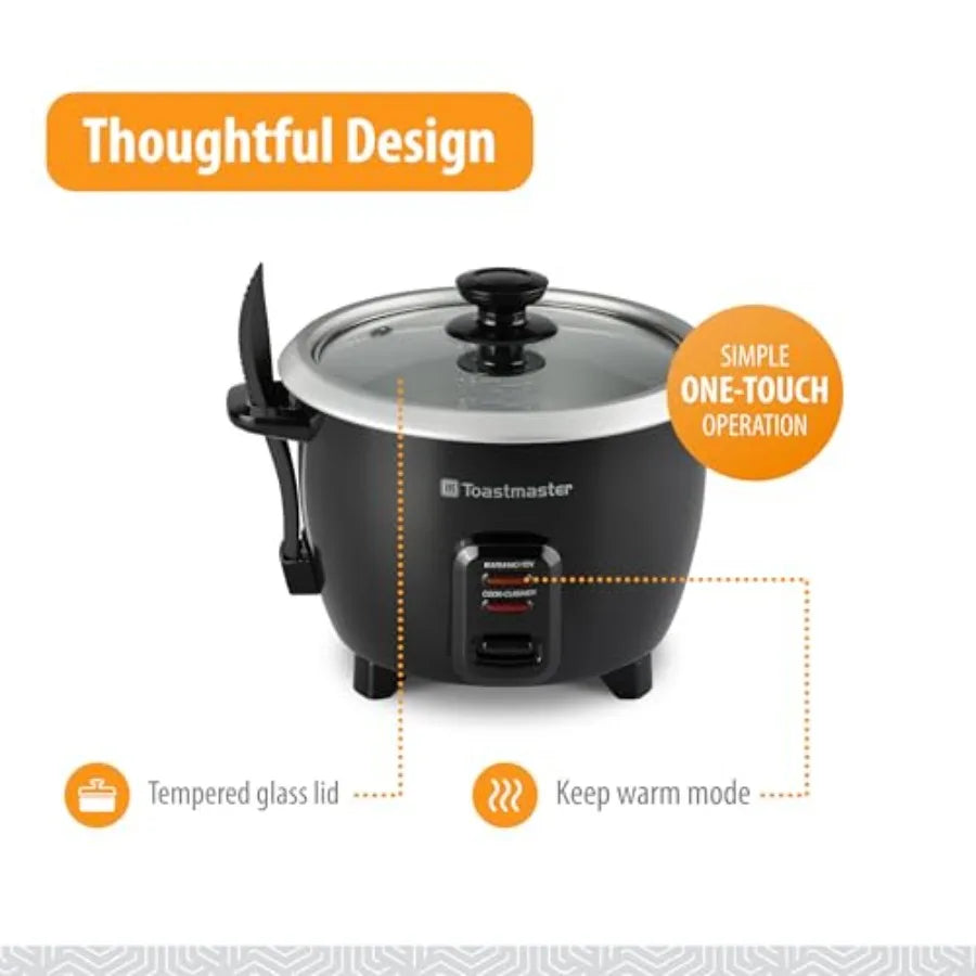 Electric Rice Cooker For Soups And Oatmeal With Keep Warm
