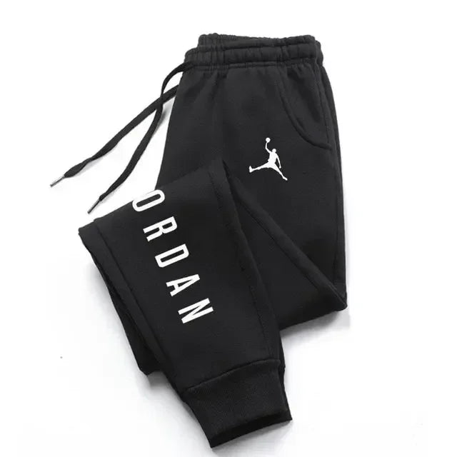 Unisex Printed Sport Pants for Running and Casual Fitness