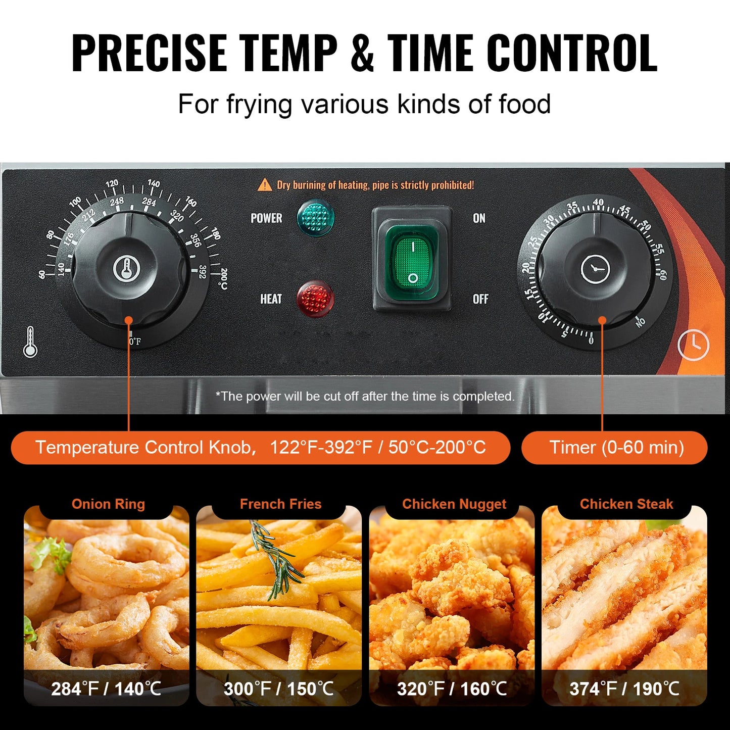 SucceBuy Electric Deep Fryer With Dual Removable Tanks by S And B Enterprise