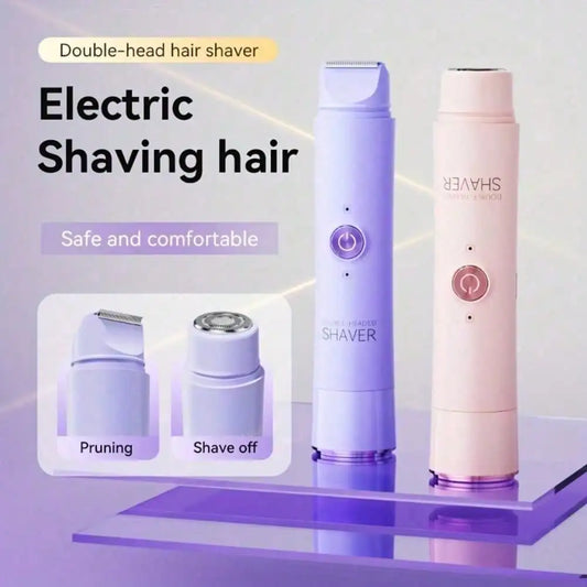 2 In 1 Women's Electric Shaver And Epilator USB Rechargeable by S And B Enterprise