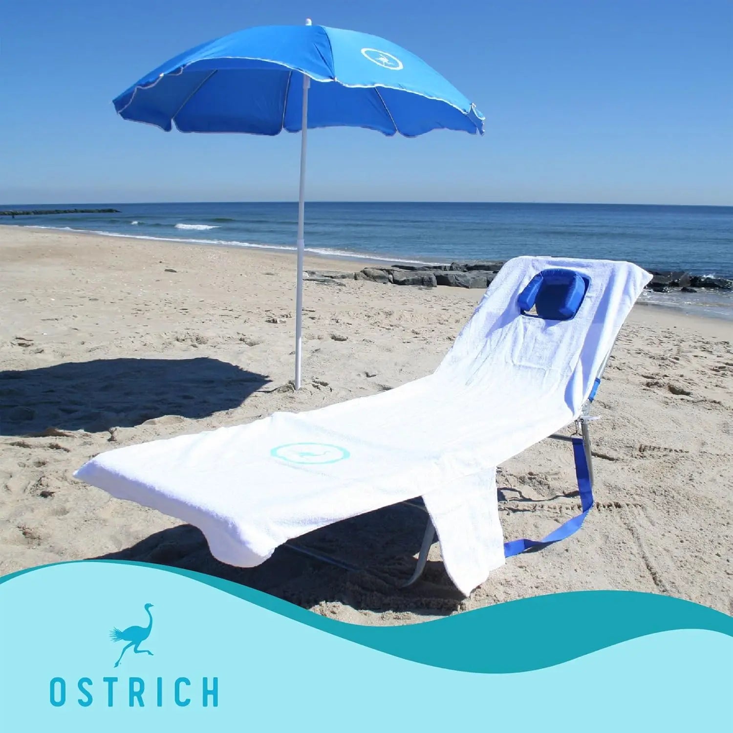 Portable Outdoor Folding Reclining Beach Lounge Chair For Lawn by S And B Enterprise
