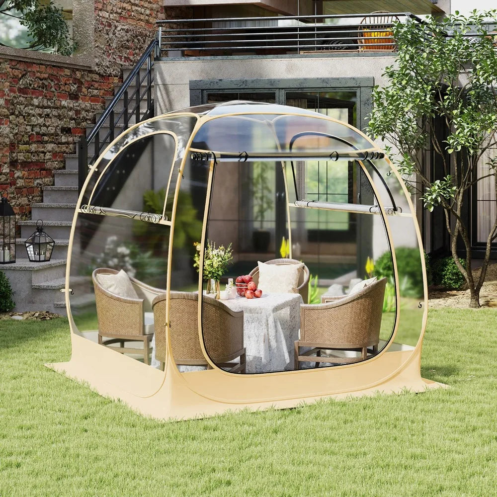 Unbrand Instant Pop Up Tent Weatherproof Shelter For 5-6 People