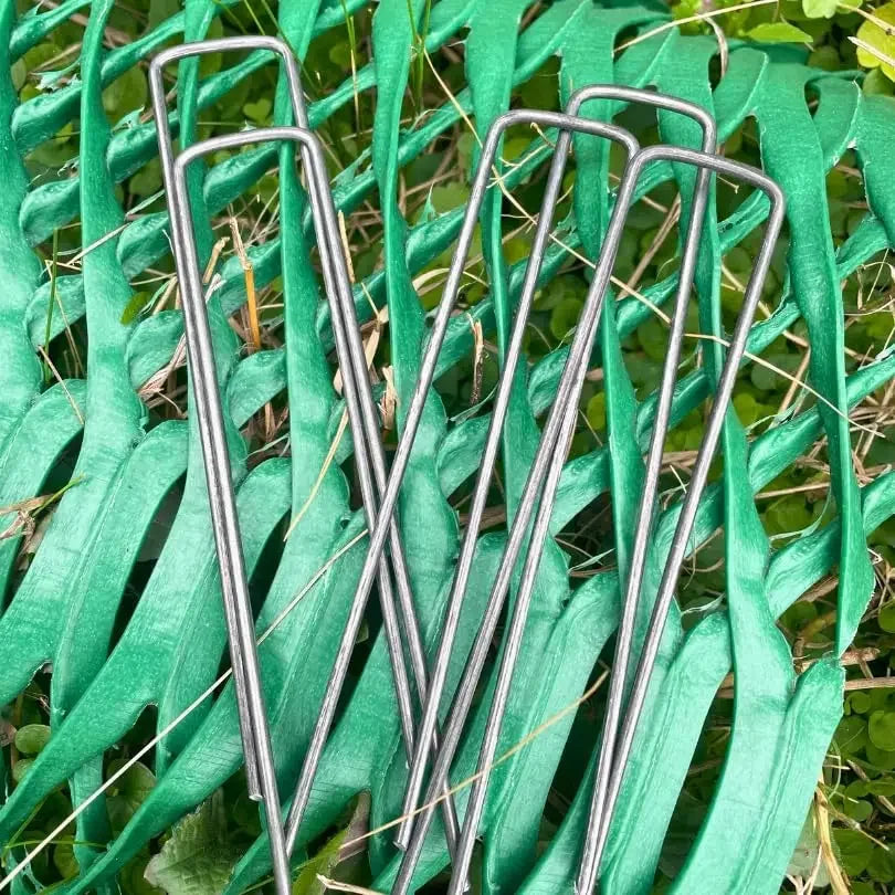 Reinforced Grass Protection Mesh Roll With Staples by S And B Enterprise