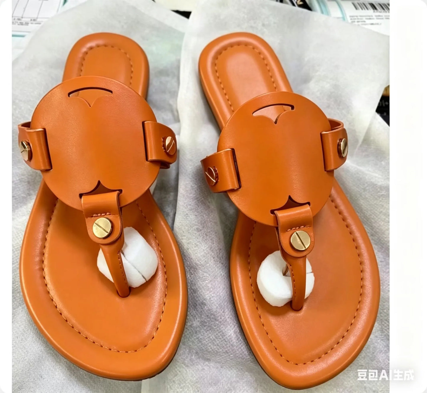 Women's Flat Sandals Slip On Open Toe For Everyday Wear by S And B Enterprise
