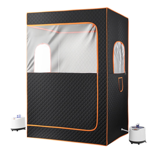 Portable Steam Sauna for Home With Stainless Steel Frame by S And B Enterprise