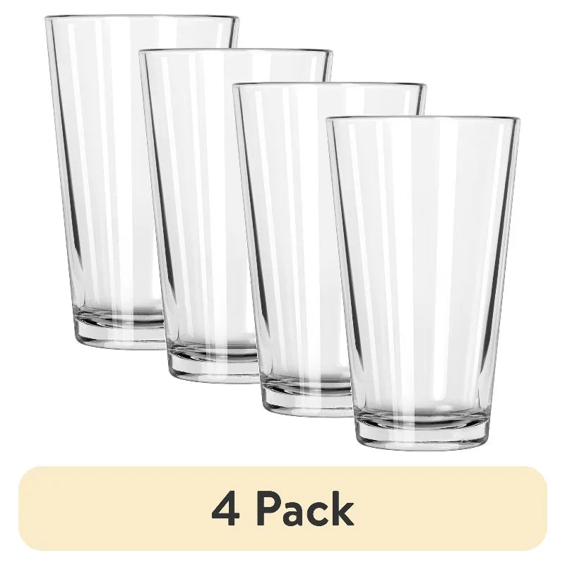16 oz Clear Pint Glass by S And B Enterprise