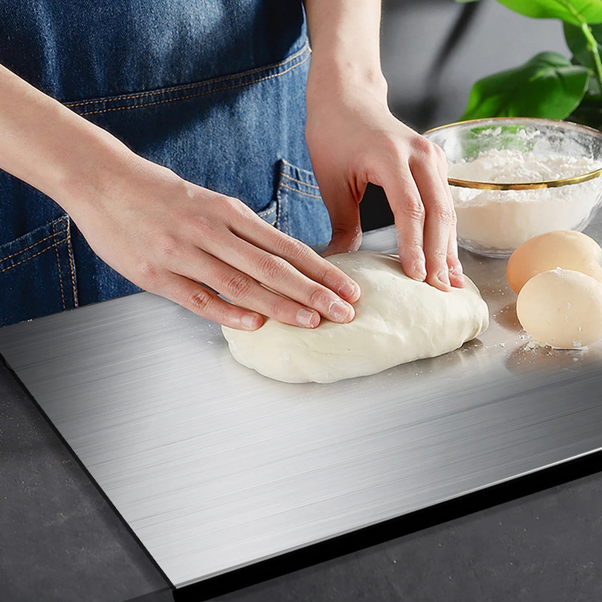 304 Stainless Steel Cutting Board Food Prep And Kitchen Use