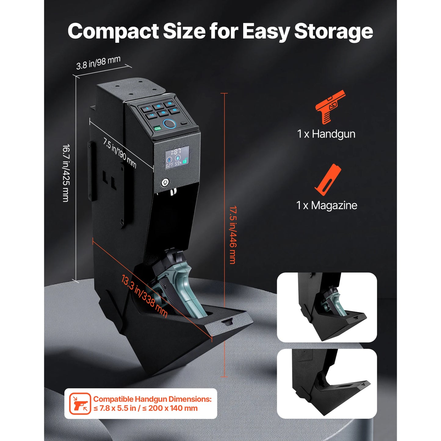 SucceBuy Safe Slider With Screen Fingerprint Password Key Access by S And B Enterprise