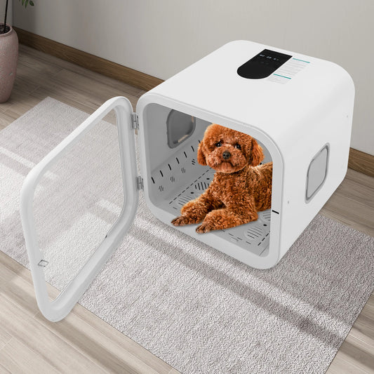 800W Pet Dryer Box Grooming Hair Dryer Sanitizing 2-3 Cats