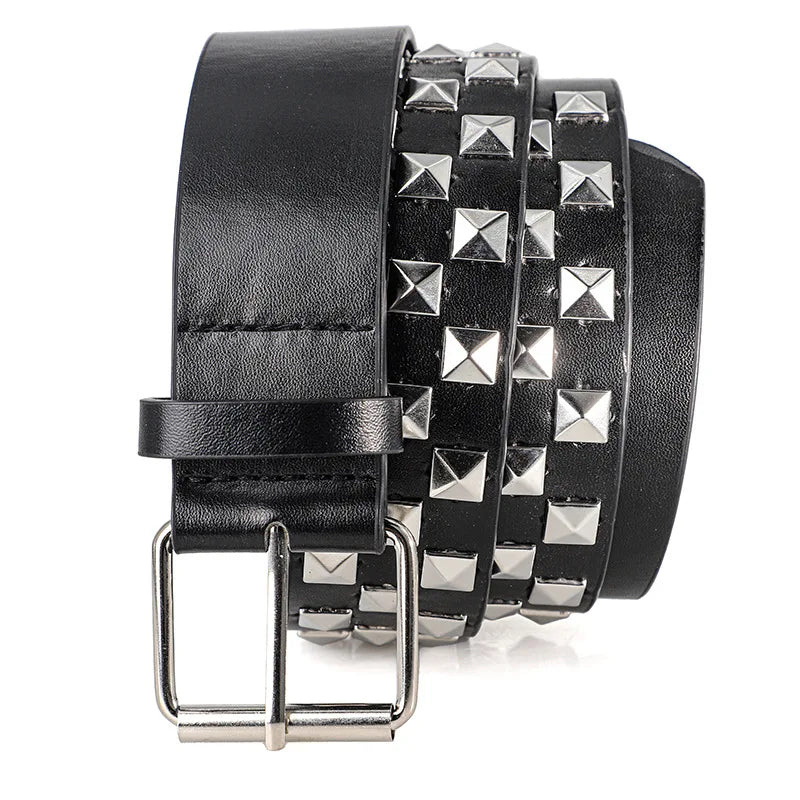 Unisex Rivet Belt Punk Hip Hop Style Fashion Street Belt