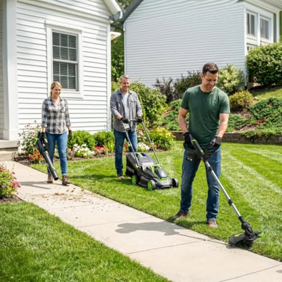 21V Brushless Cordless Lawn Care Kit Mower Trimmer Blower by S And B Enterprise