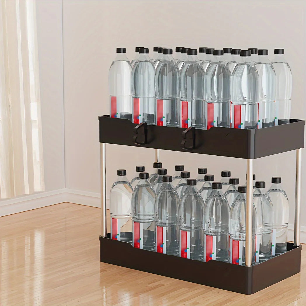 Set Of 3 Under Bathroom Sink Organizers For Cosmetics