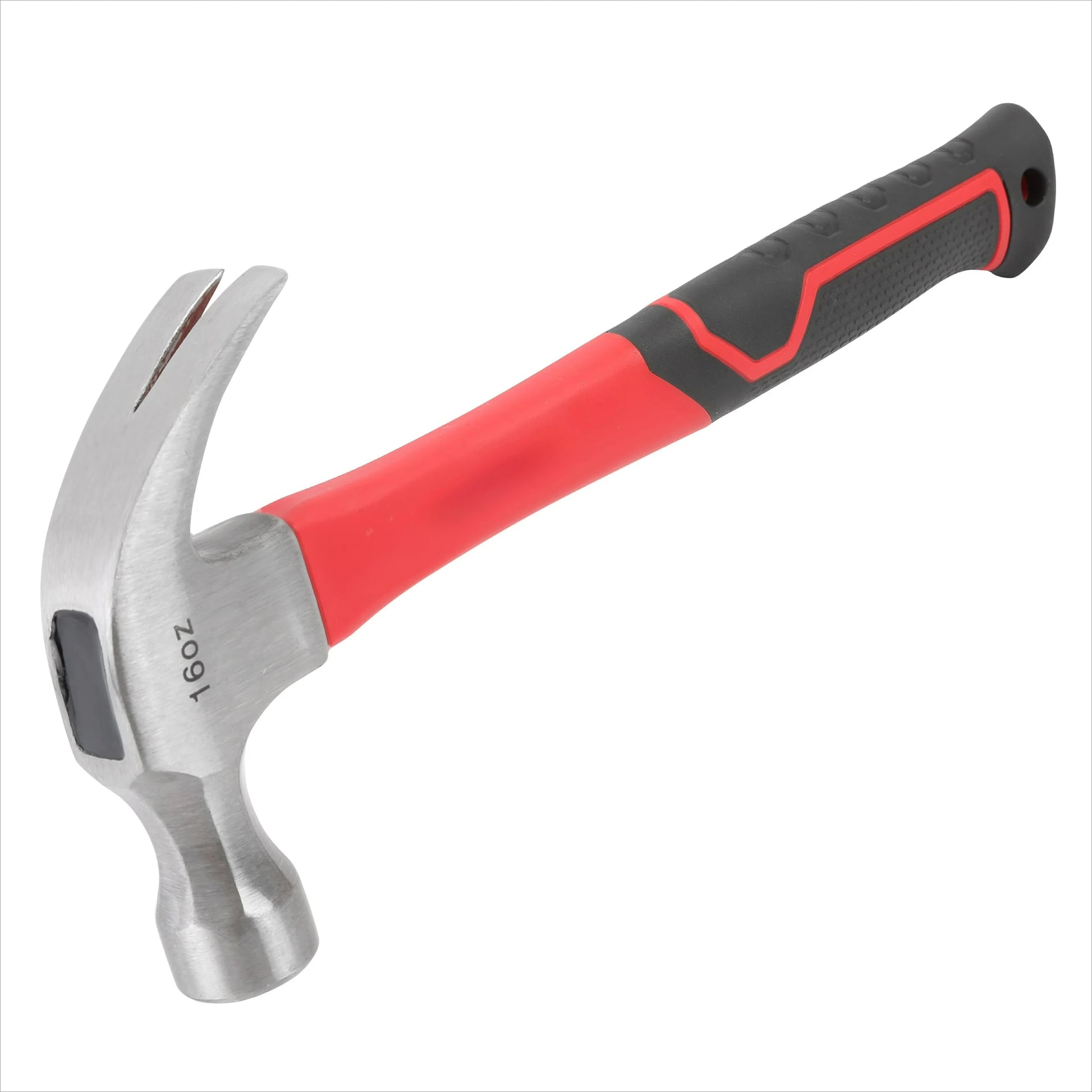 16-Ounce Claw Hammer with Fiberglass Handle by S And B Enterprise