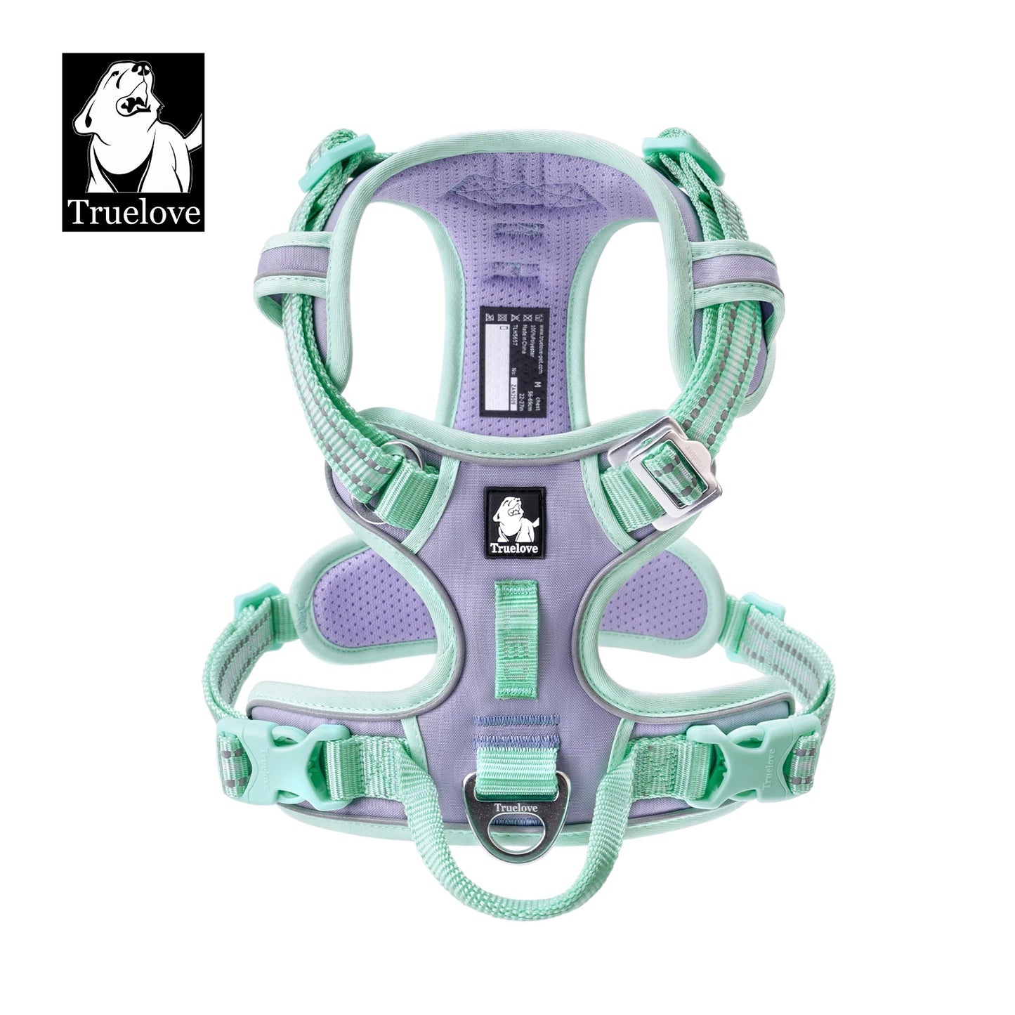 TRUELOVE No Pull Dog Harness Reflective Breathable Adjustable Training Vest by S And B Enterprise