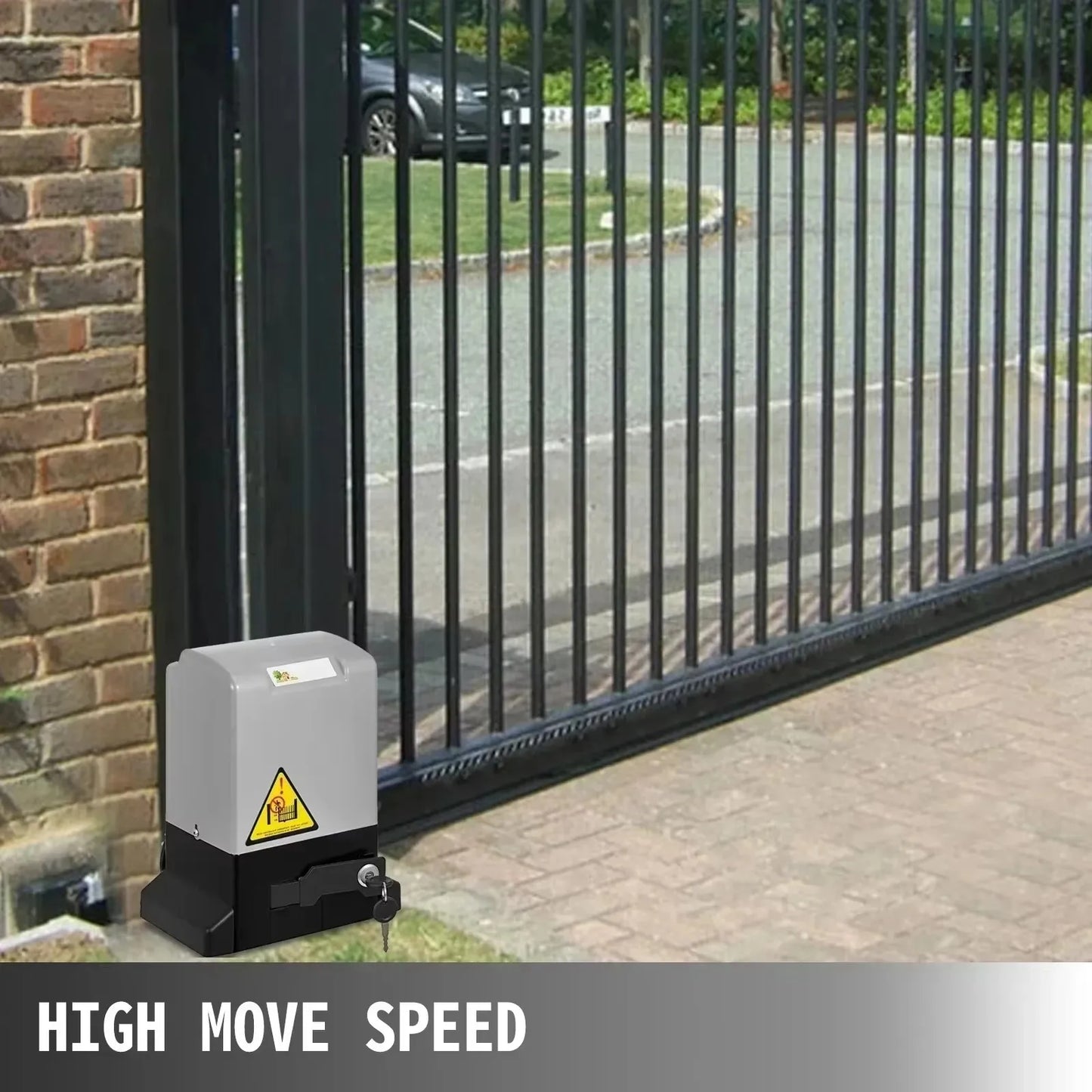 Electric Gate Opener 1300LBS With 2 Keys For Garage