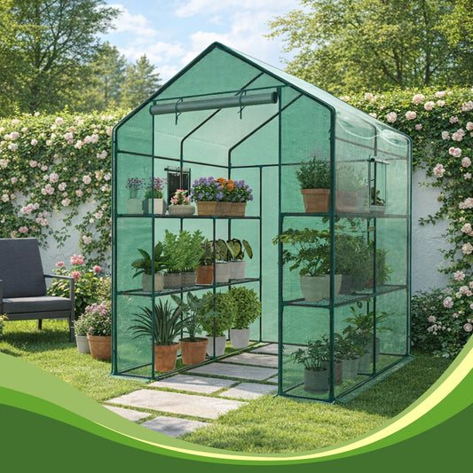 JHK Portable Walk In Greenhouse For Outdoor Plants by S And B Enterprise