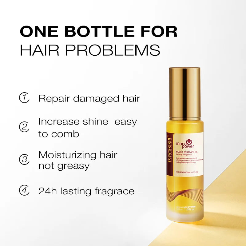Karseell Moroccan Argan Oil Hair Serum For Dry Damaged Hair by S And B Enterprise