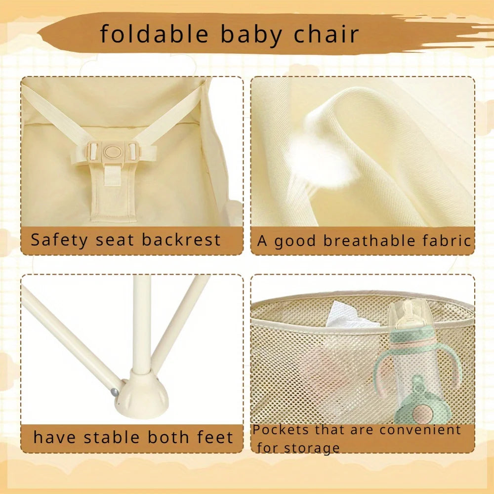 Ubravoo High Chair With Adjustable Footrest And Detachable Cushion by S And B Enterprise