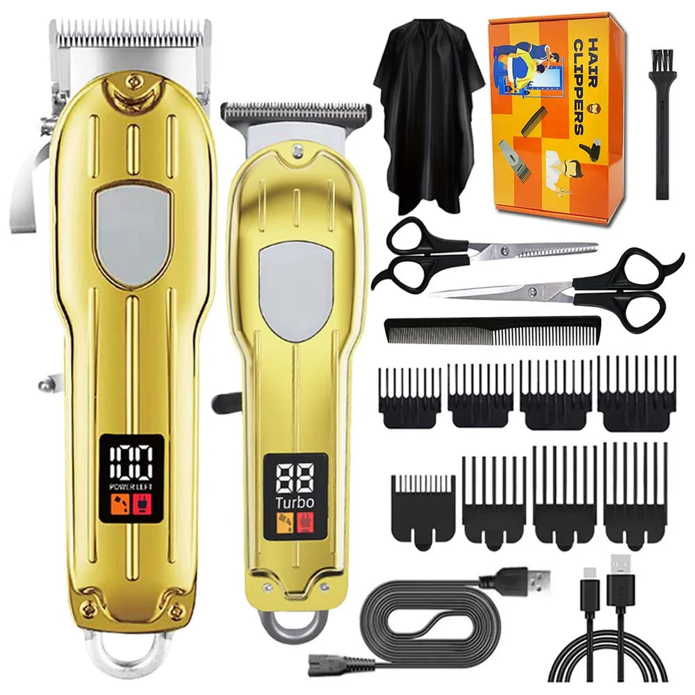 SHUYU Cordless Hair Clippers And Trimmers For Men Professional Kit