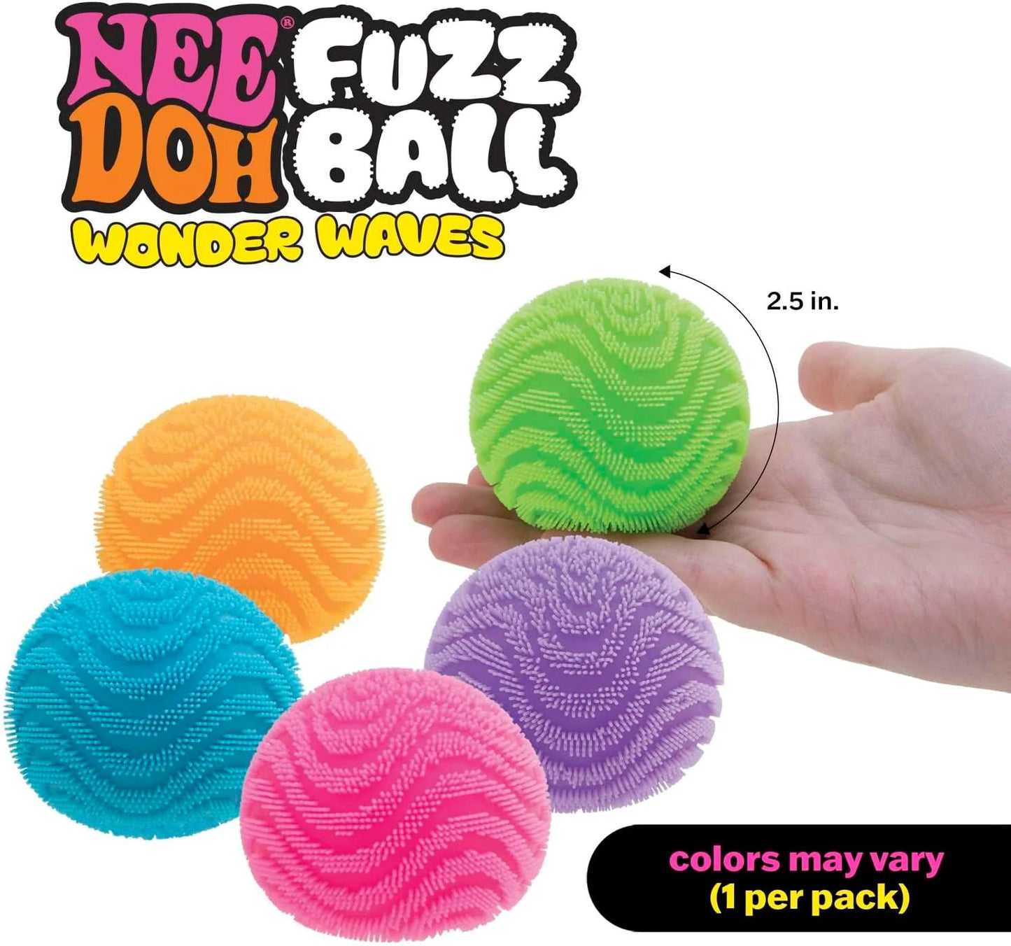 NeeDoh Fuzz Ball Blind Box Stress Relief Desktop Ornament by S And B Enterprise