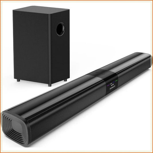 100W Sound Bar With Subwoofer Bluetooth ARC Optical TV by S And B Enterprise