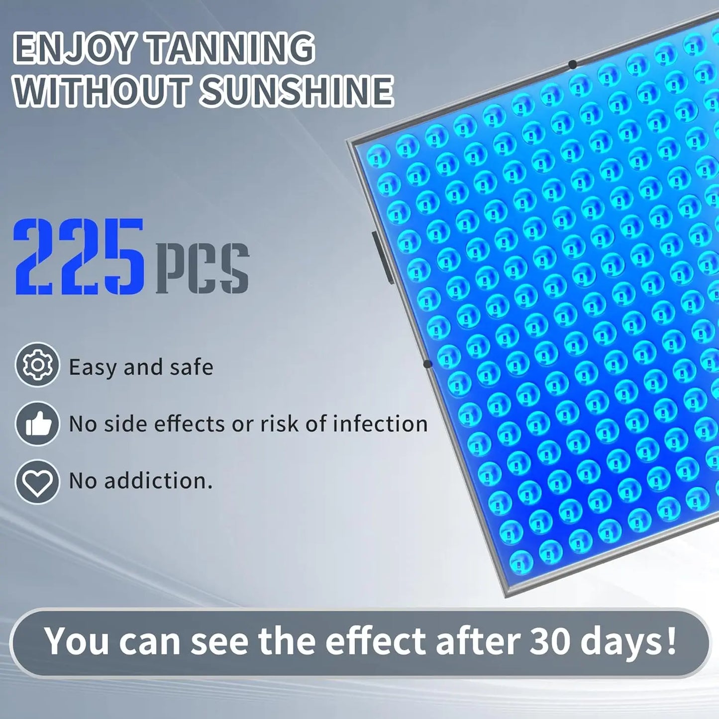 Tanning Lamp 45W Face and Body Solarium for Home Use
