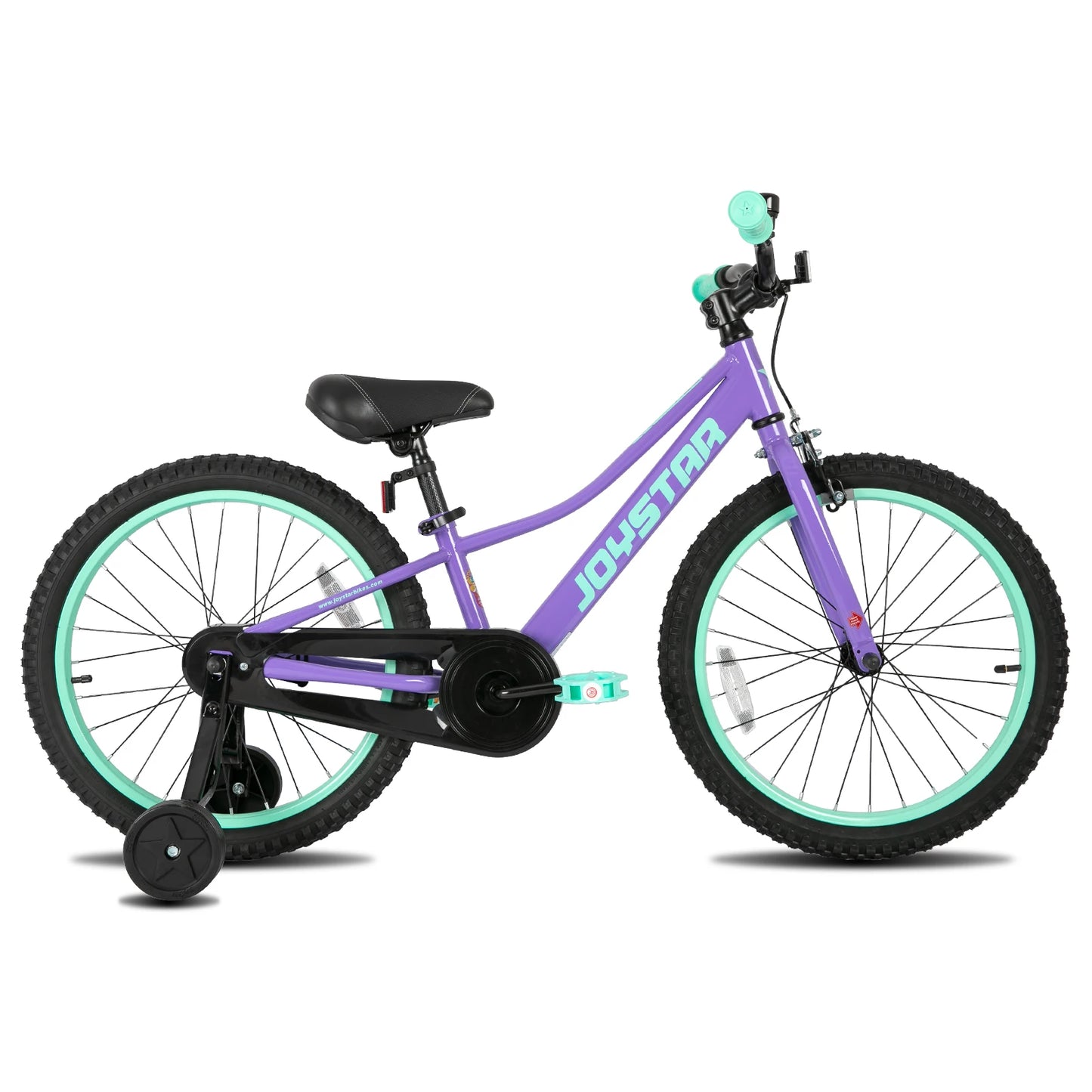JOYSTAR Kids Mountain Bike With Training Wheels And Handbrake