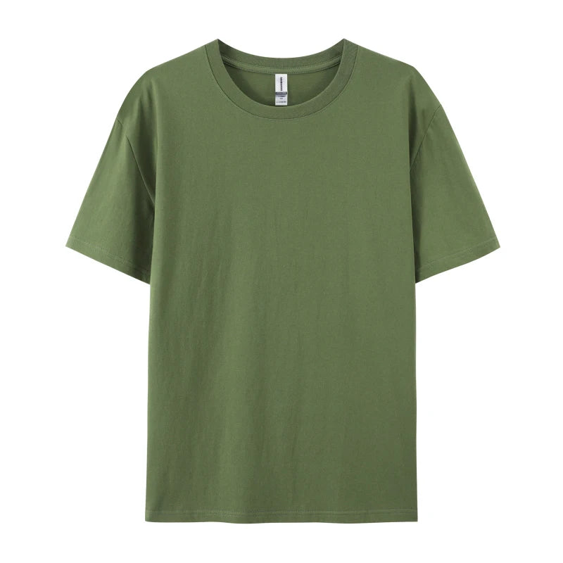 UDDIYANACN 100 Percent Cotton T Shirt Logo Print Crewneck Tee