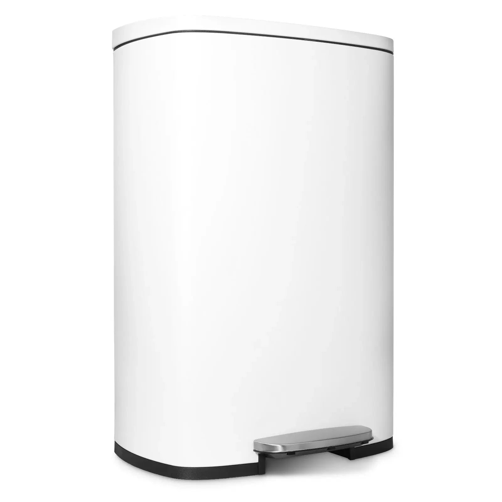 Stainless Steel Kitchen Step Trash Can With Foot Pedal by S And B Enterprise
