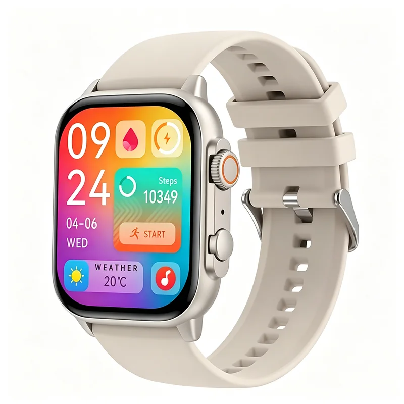 New Full-Touch High-Definition Men'S and Women'S Sports Smartwatch Features Wireless Dialing, Answering Calls, Motion Tracking and Music Control. Suitable for Android & IPhone,The First Choice for Gifts