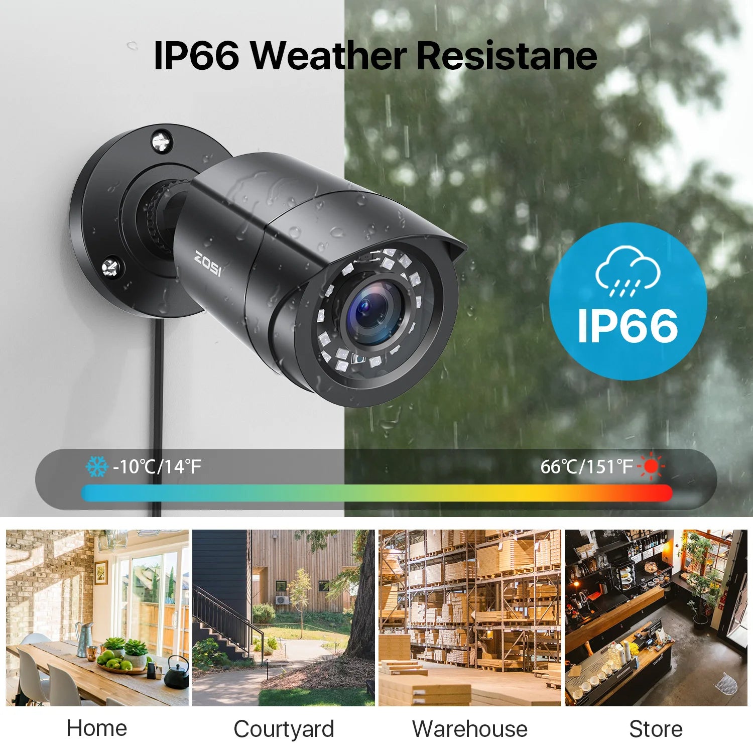 ZOSI 8-Channel AI Security Camera System With Human Vehicle Detection by S And B Enterprise
