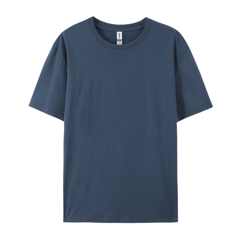 UDDIYANACN 100 Percent Cotton T Shirt Logo Print Crewneck Tee