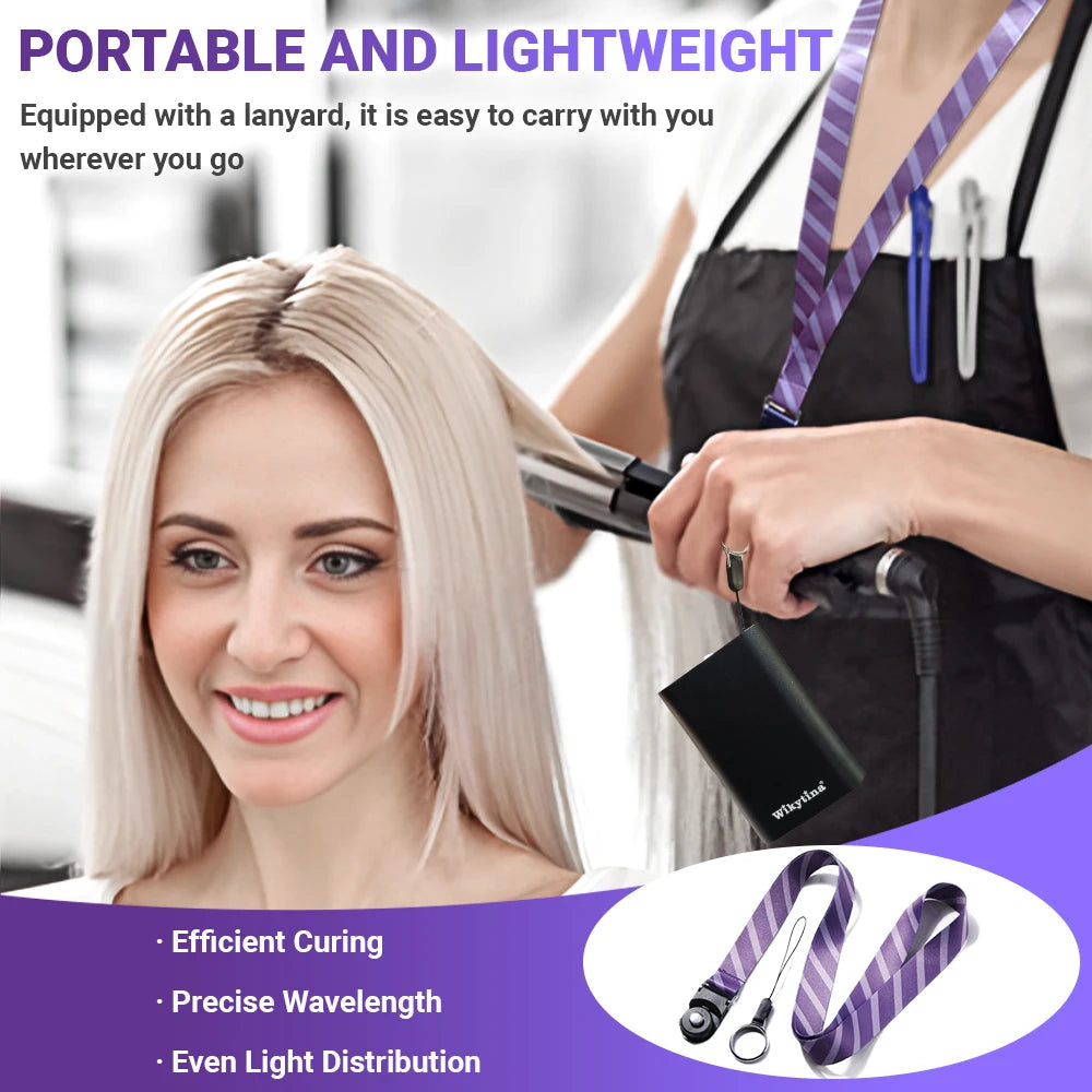 Wikytina UV Light Hair Extension Machine With Glue And Tools